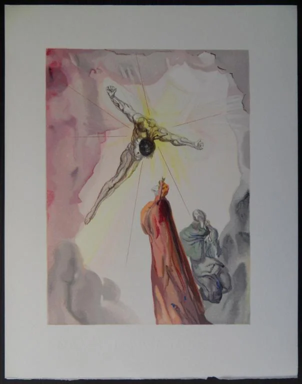 68. Salvador Dali - Paradise 14 - Apparition of Christ
