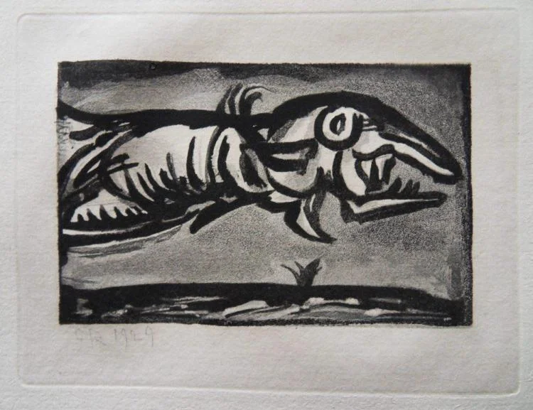 80. Georges Rouault - Fantastical creature