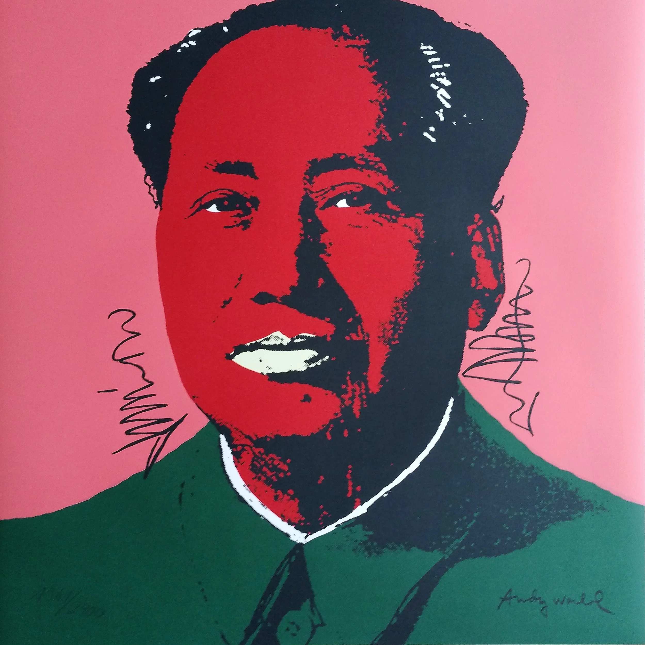 151. Andy Warhol - Mao (1967)