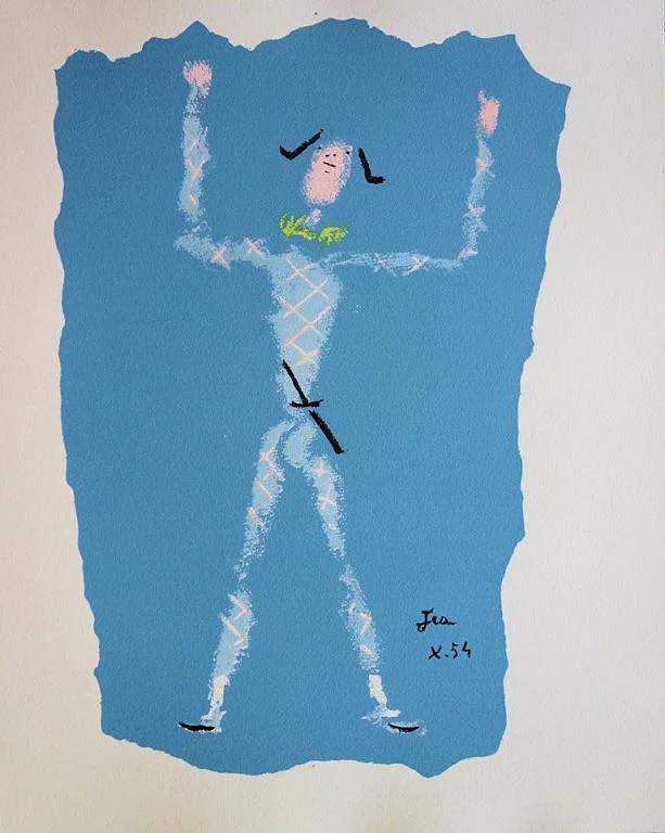 97. Jean Cocteau - Acclaimed Harlequin