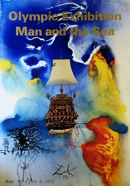 45. Salvador Dali - L'Homme et la Mer