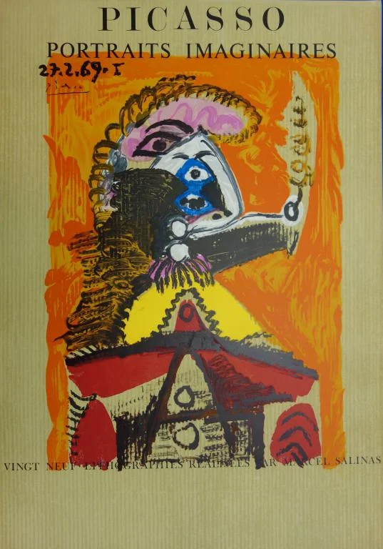 101. Pablo Picasso - Imaginary Portrait, Man with a sword