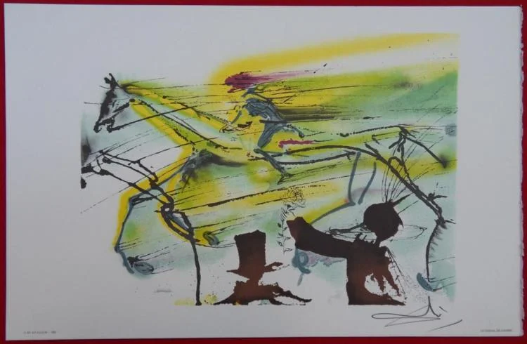 49. Salvador Dali - The racehorse
