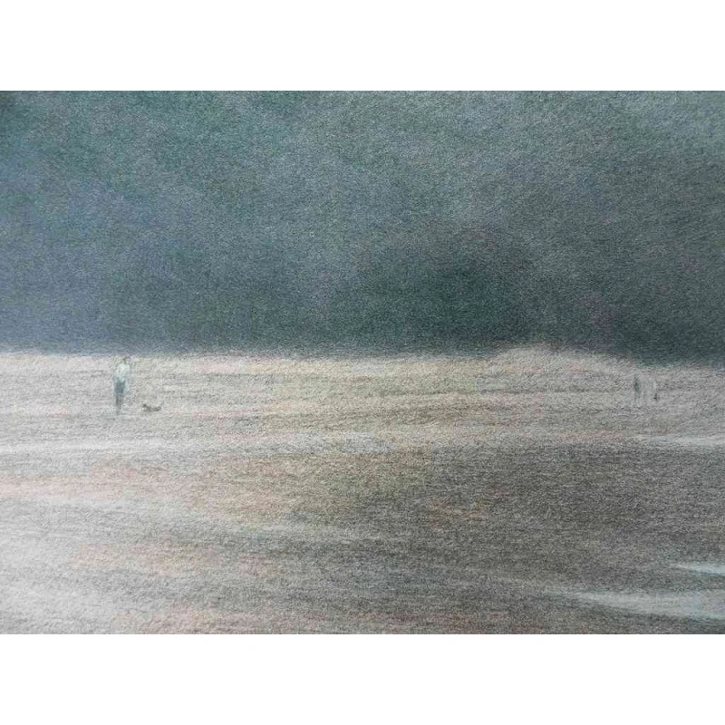 158. Harold Altman - "Beach of Cotentin", original signed lithograph