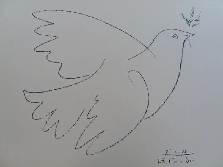 109. Pablo Picasso (after) - The Blue Dove