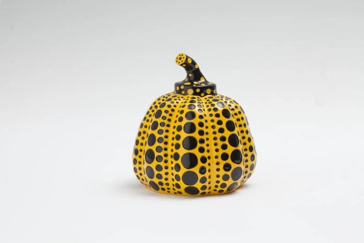 200. Yayoi Kusama - Pumpkin, Object (Yellow/Black)
