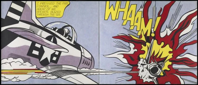120. Roy Lichtenstein - Whaam