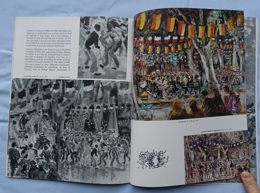 169. André Hambourg - Provence - Book and original drawing