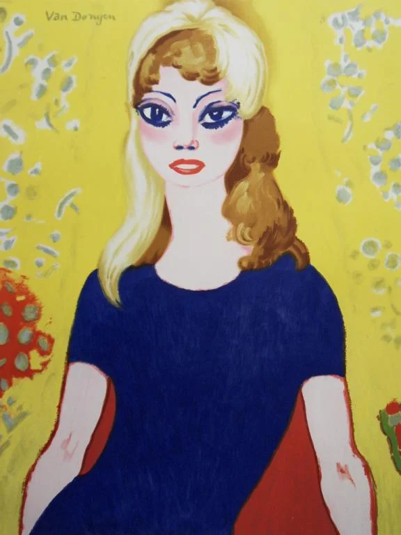 123. Kees van Dongen (After) - "Brigitte Bardot"