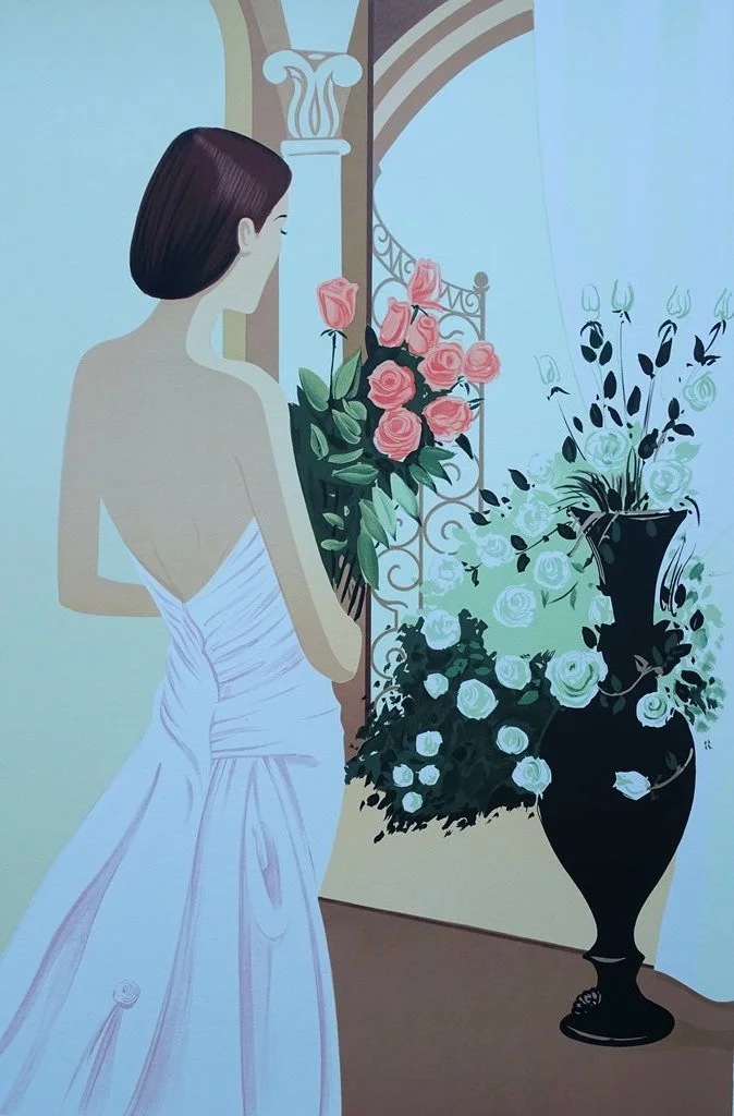 173. Serge Vergez - Elegant and roses