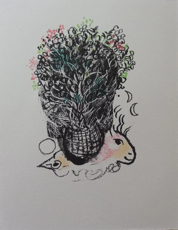 140. Marc Chagall - Bouquet for Fernand