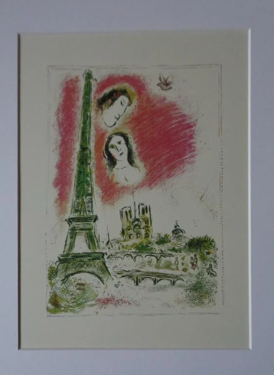 142. Marc Chagall - The dream of Paris