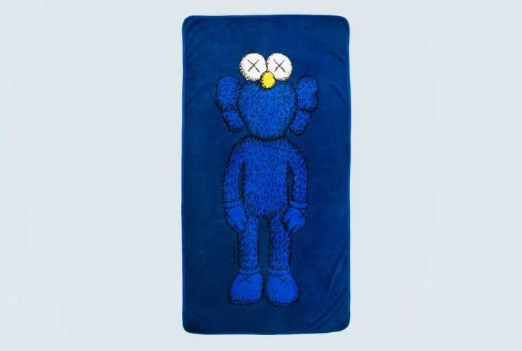 219. KAWS x AllRightsReserved - BFF Beach Towel