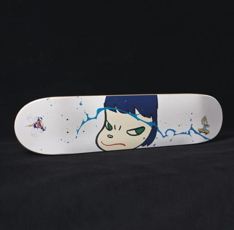 257. Yoshitomo Nara + Takashi Murakami - “Skate Deck”