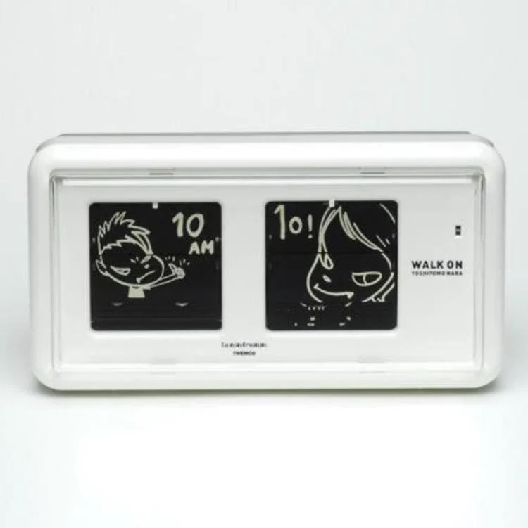 259. Yoshitomo Nara - Walk On Alarm Clock White