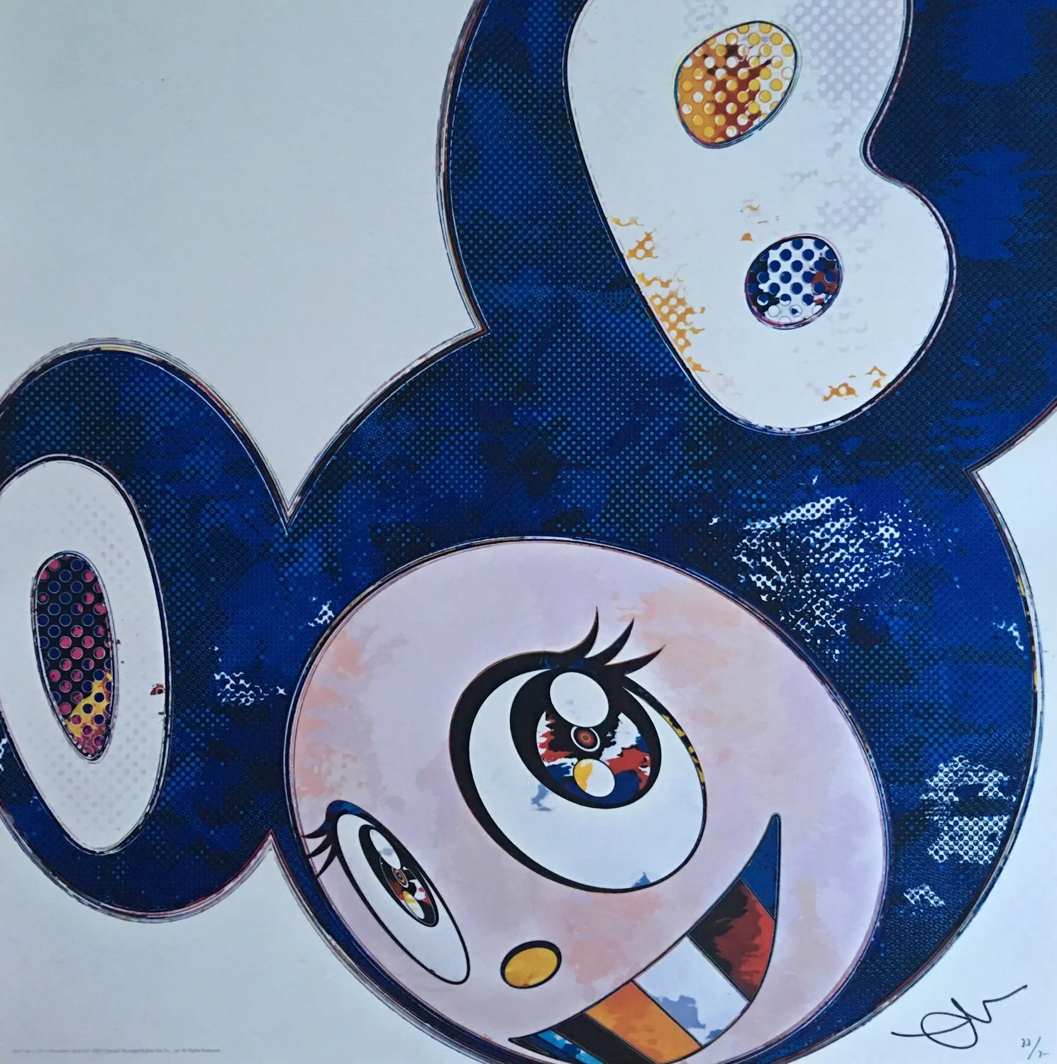 231. Takashi Murakami - And Then x 727 (Ultramarine : Gunjo)