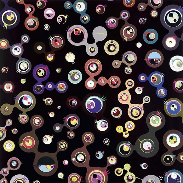 233. Takashi Murakami - Jelly Fish Black 5