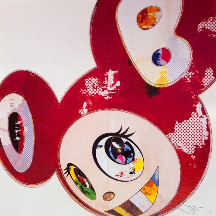 238. Takashi Murakami - And Then 3000 Red