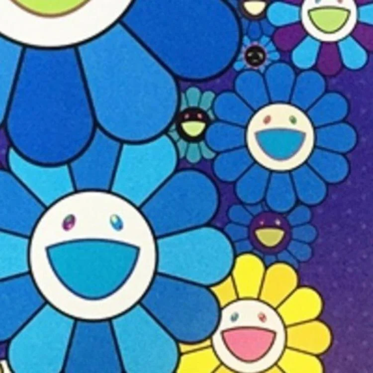244. Takashi Murakami - Blue Velvet