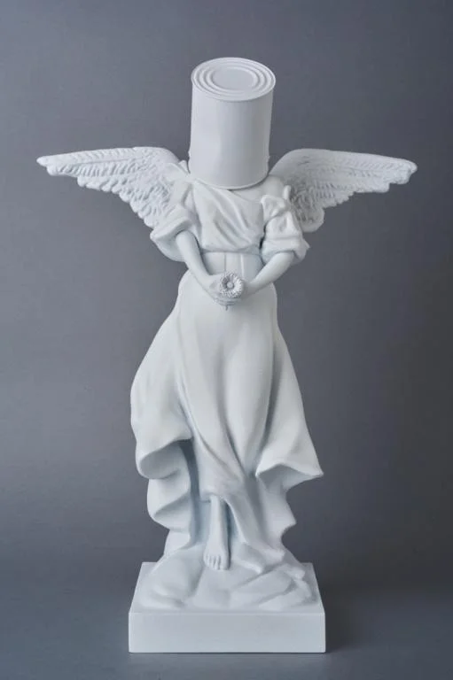 295. Banksy - "BUCKET ON HEAD"Original Ver. 