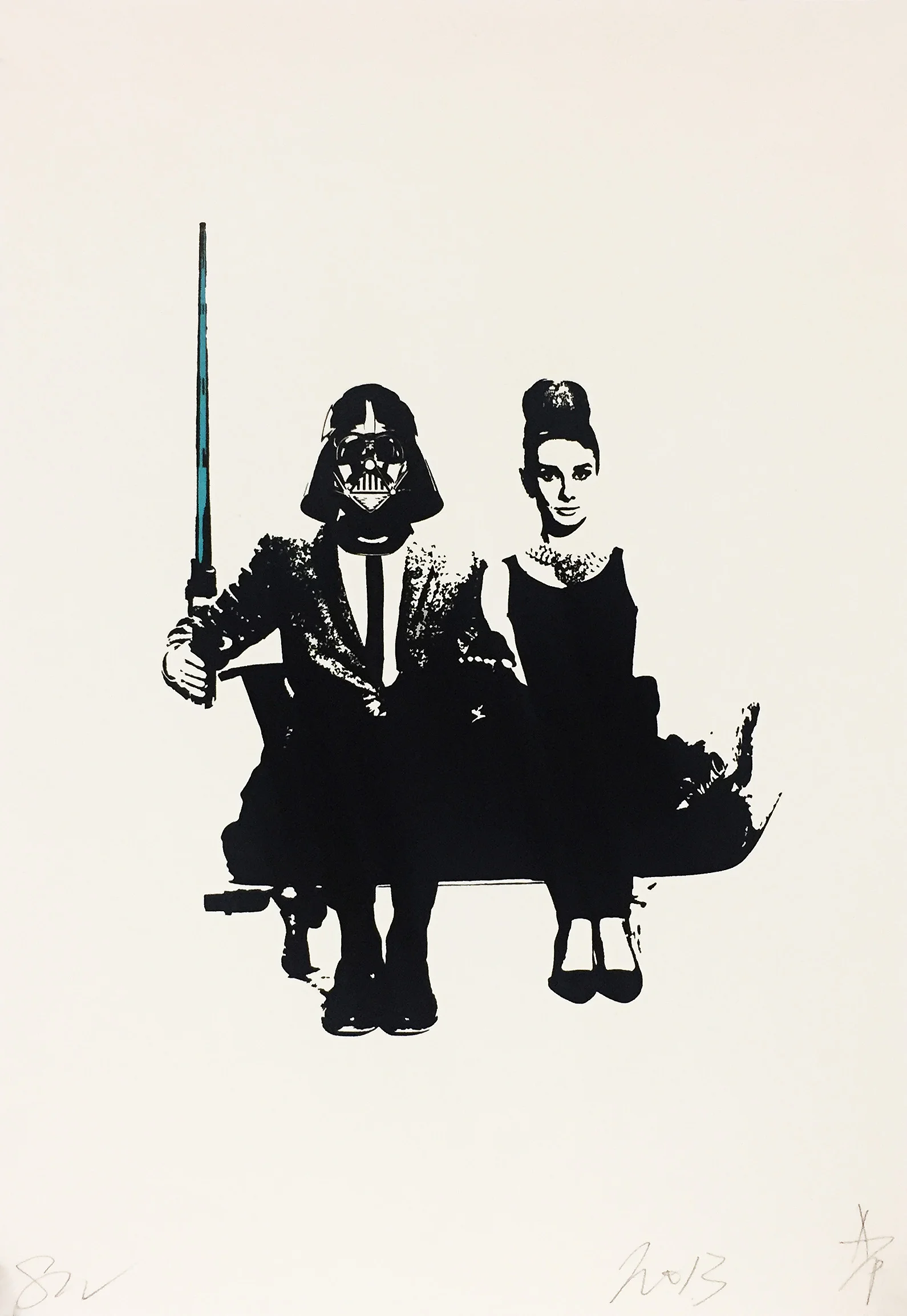 338. Street Artist SIA - Untitled ('Vader Golightly')