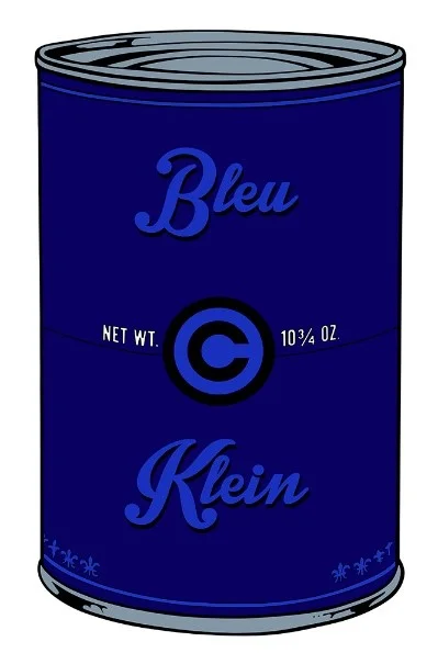 342. Angelo Pioppo - Bleu Klein