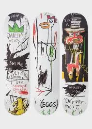 348. The Skateroom x Basquiat - Skates set - Quality Meats for the Public