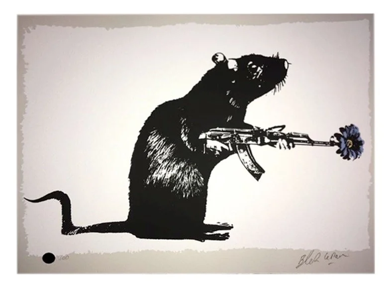 366. Blek Le Rat - The Warrior