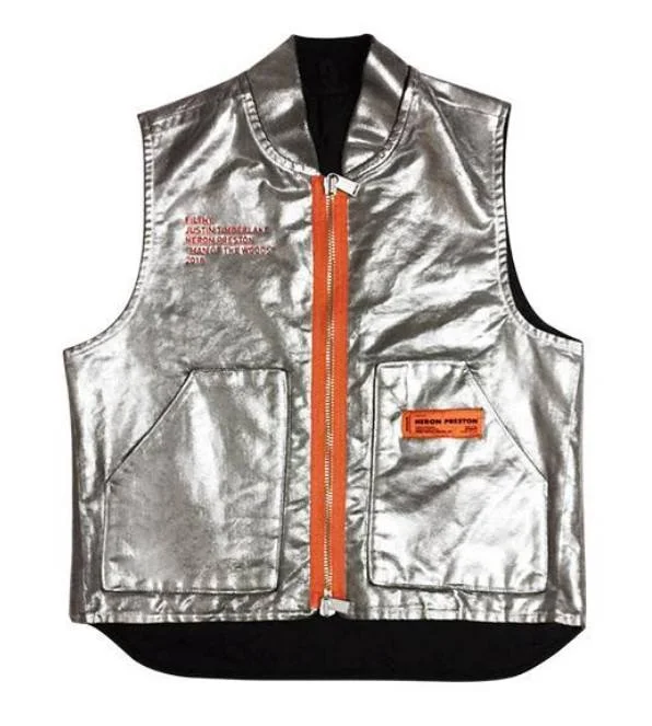 377. Heron Preston x Justin Timberlake - Silver Vest