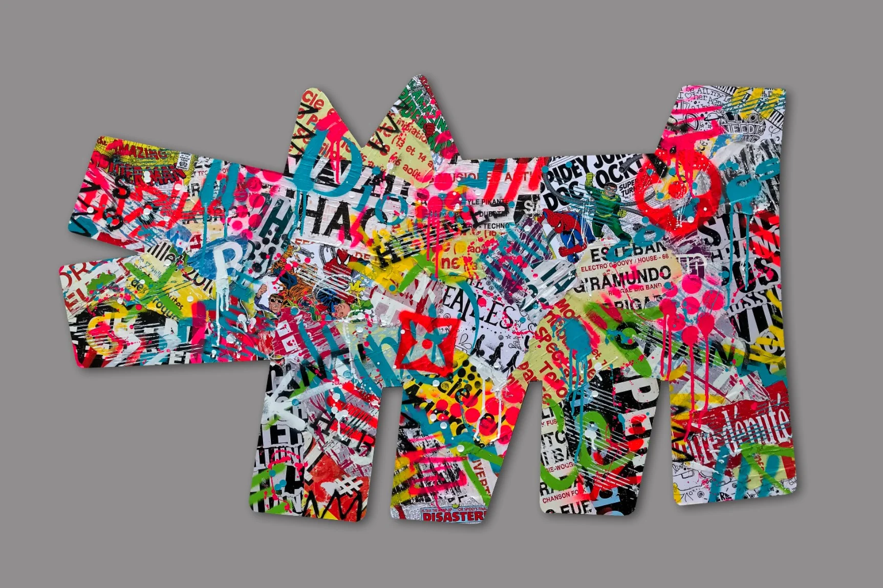 378. Aiiroh - Street Haring Doggy