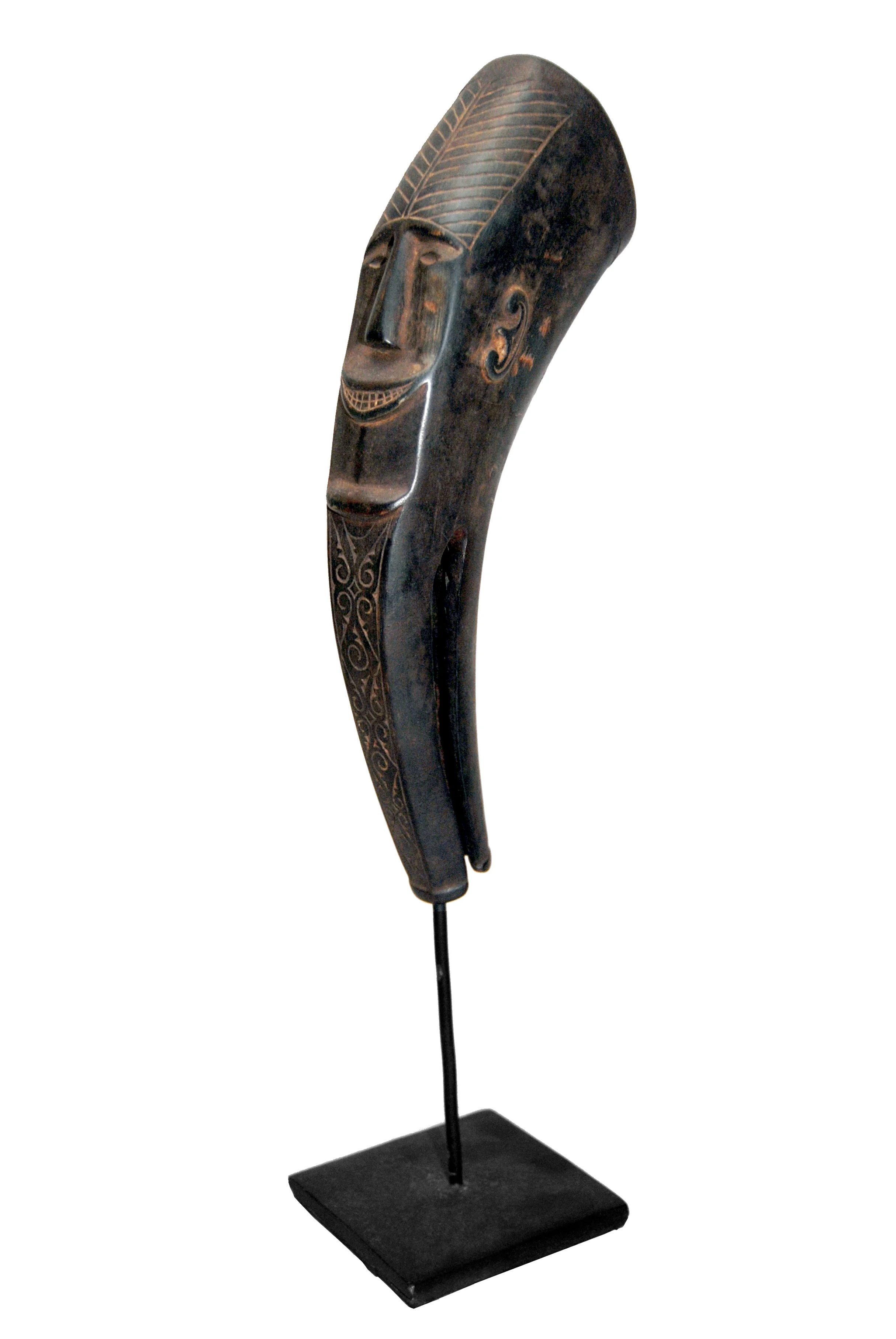 12. Horn bullet holder Parak bodilan / Corne à balle Parak bodilan