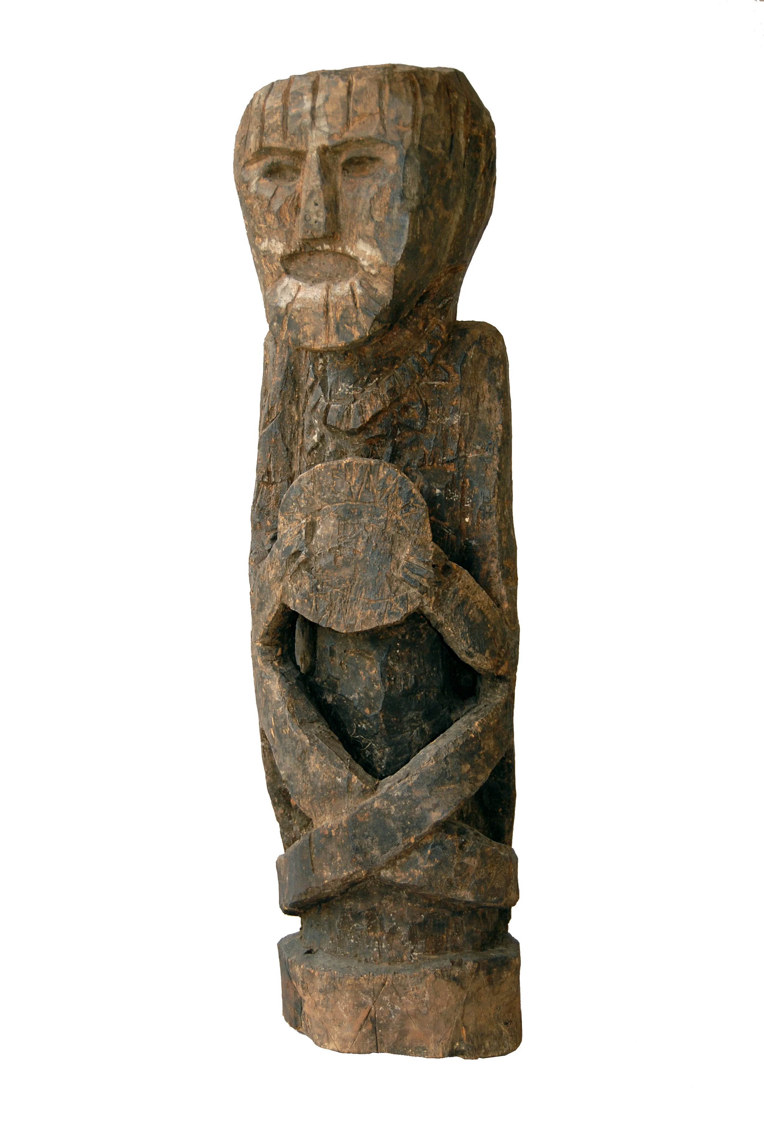 54. Ancient Nepalese divinity / Ancienne divinité népalaise