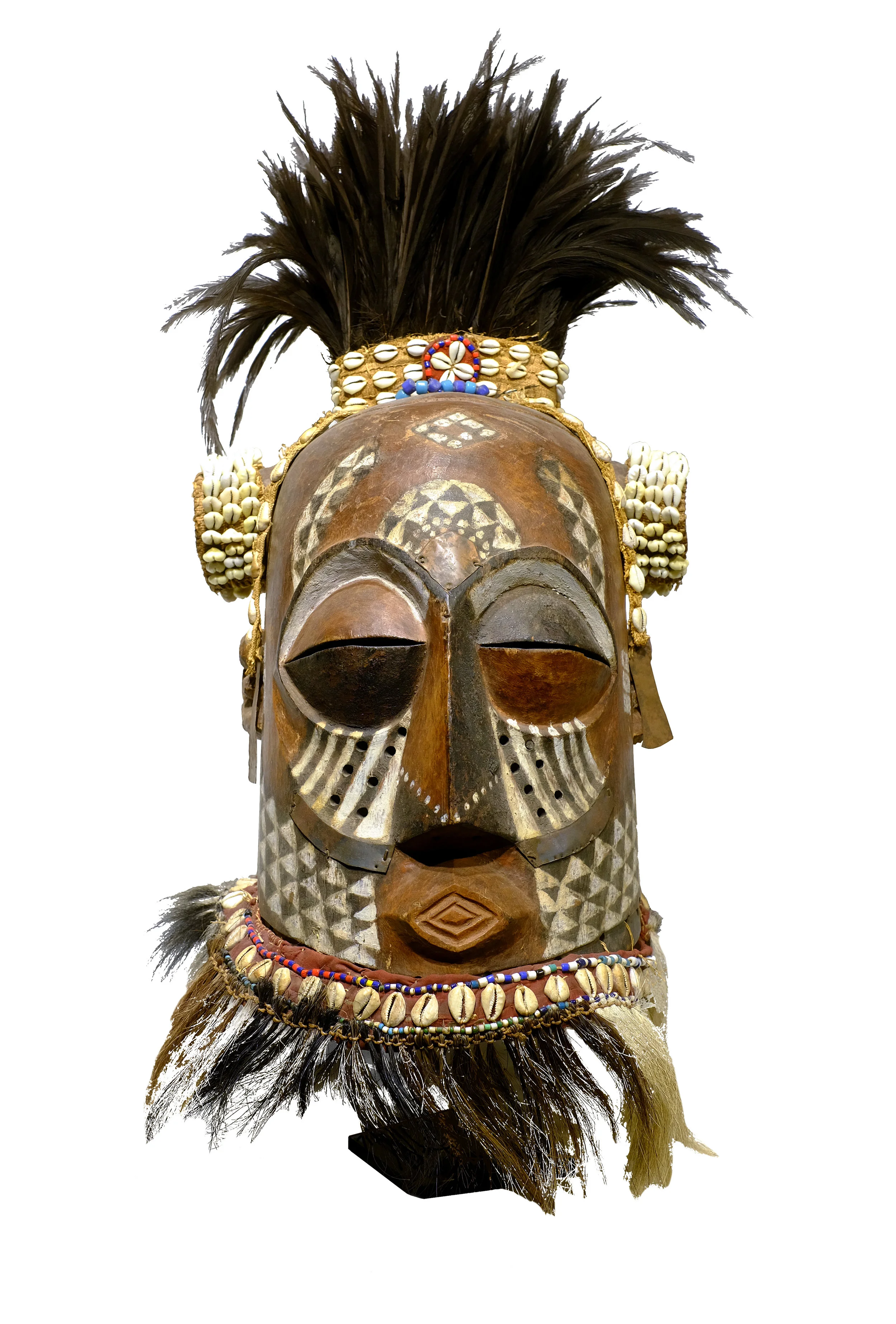 102. Kuba-Kete helm mask / Masque Heaume Kuba-Kete