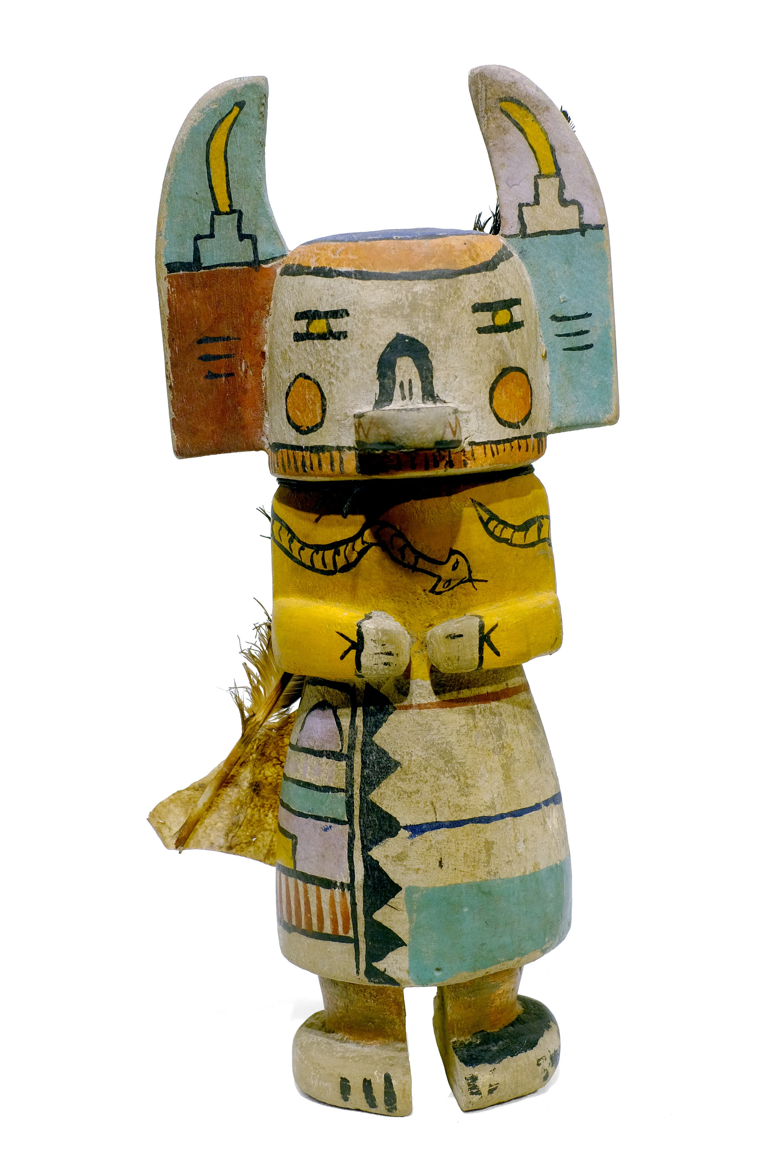 121. Bird Kachina doll / Poupée Kachina oiseau