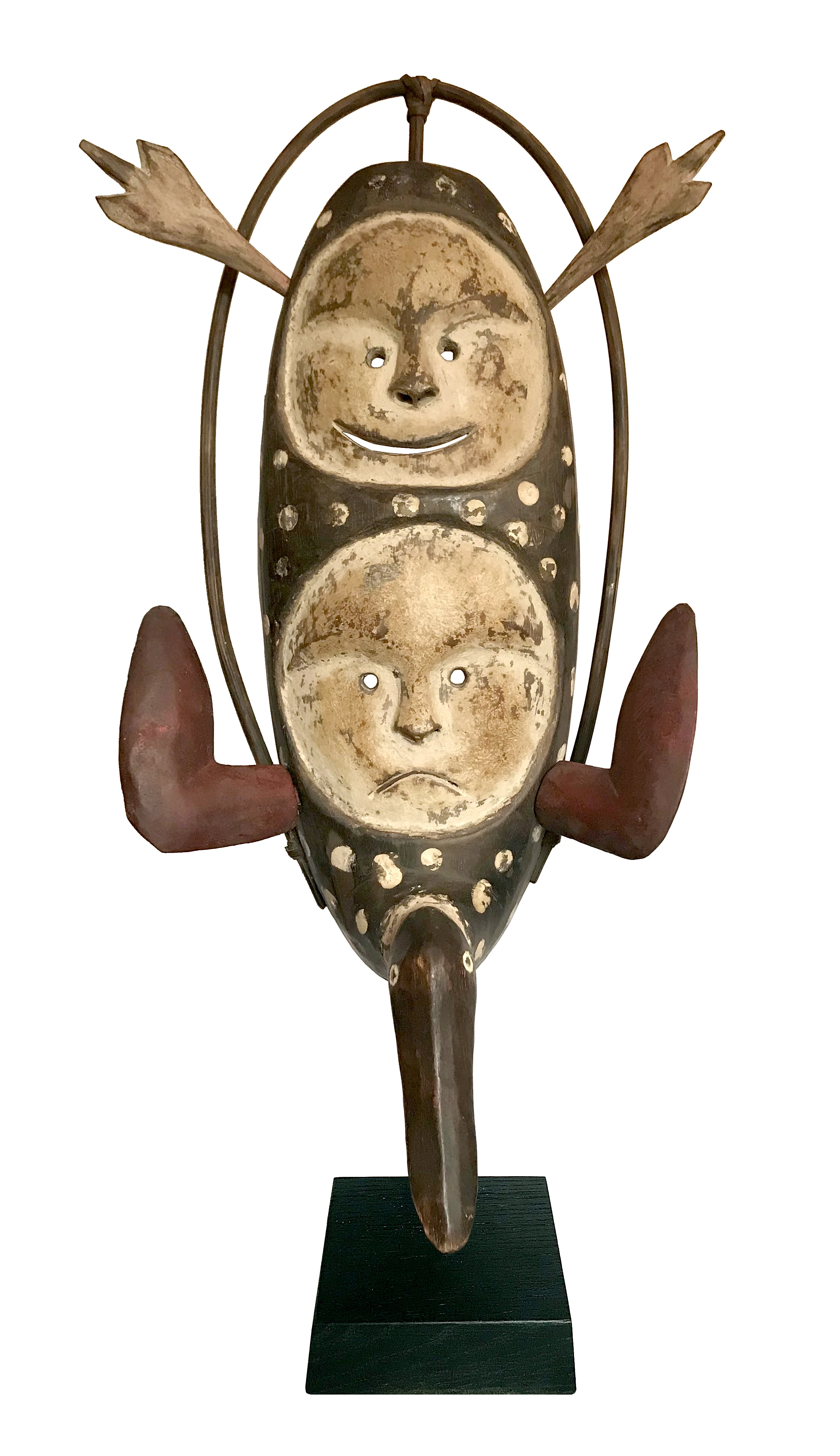 136. Yup’ik Mask / Masque Yup'ik