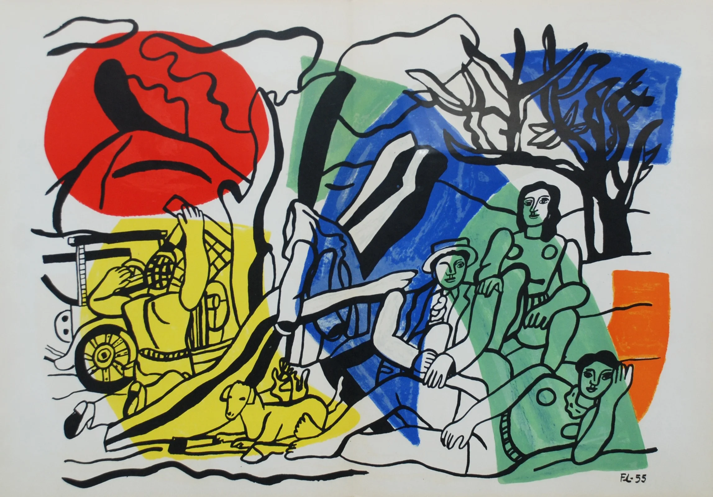 2. La Partie de Campagne 1 - Fernand Leger
