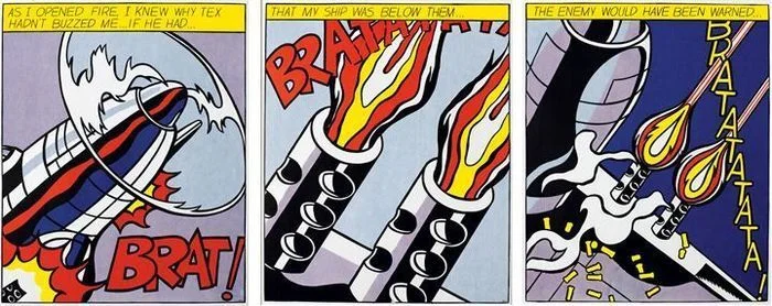 9. As I Opened Fire	 - Roy Lichtenstein