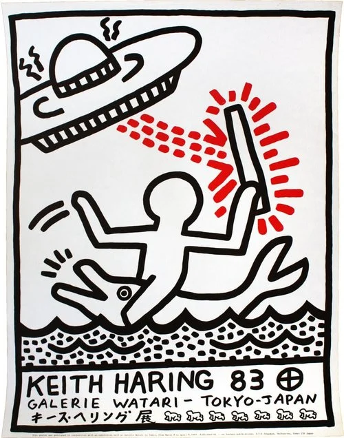 10. Watari - Keith Haring