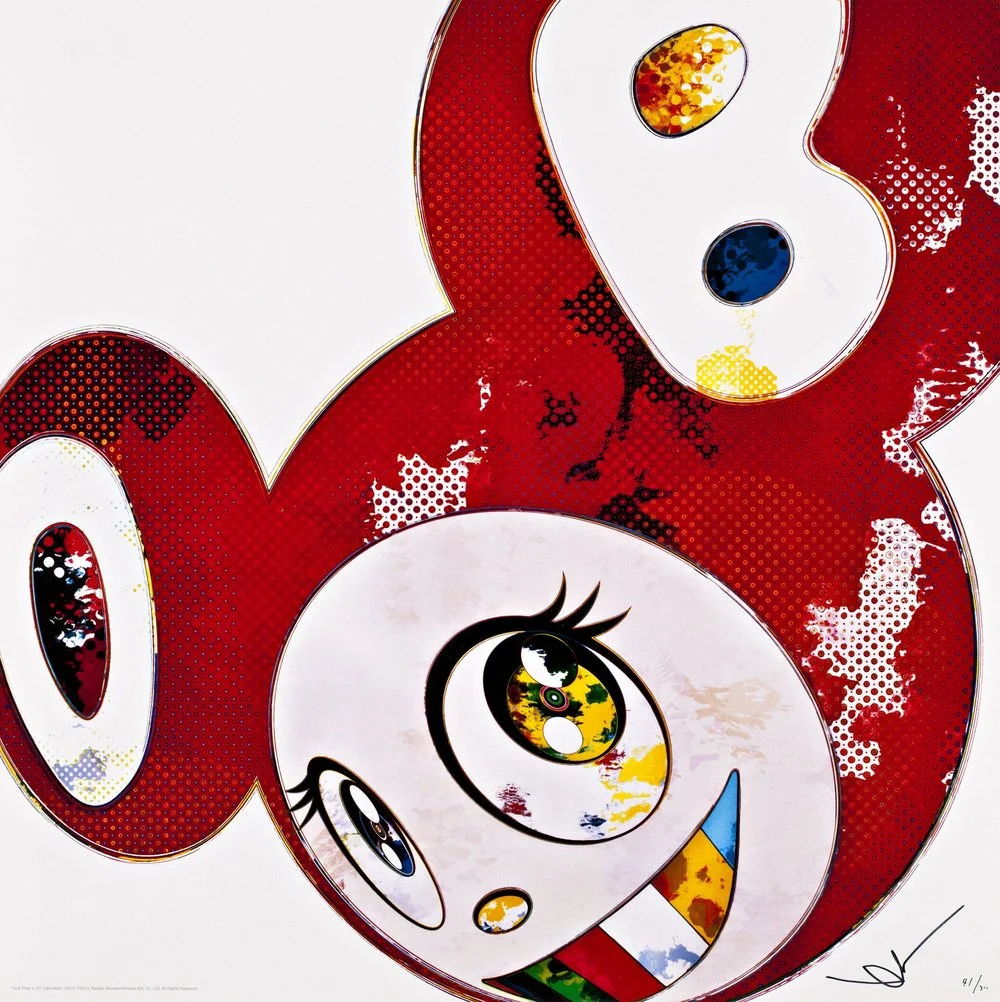 65. And Then x 727 (Vermillion: SHU) - Takashi Murakami