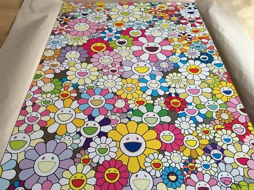79. An Homage to Yves Klein, Multicolor A - Takashi Murakami