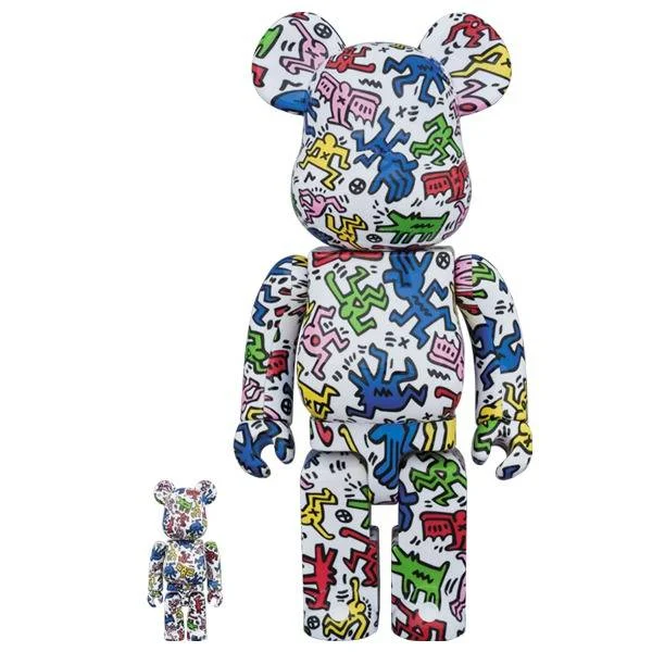 103. Keith Haring 400% + 100% - Be@rbrick
