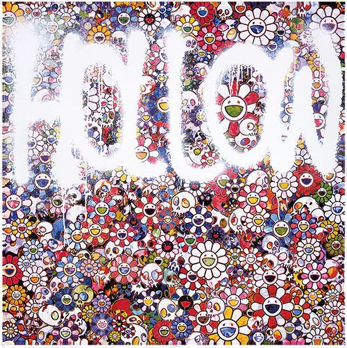 117. Hollow (Multicolor Flowers) - Takashi Murakami