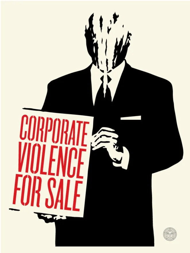137. Corporate Violence For Sale - Obey