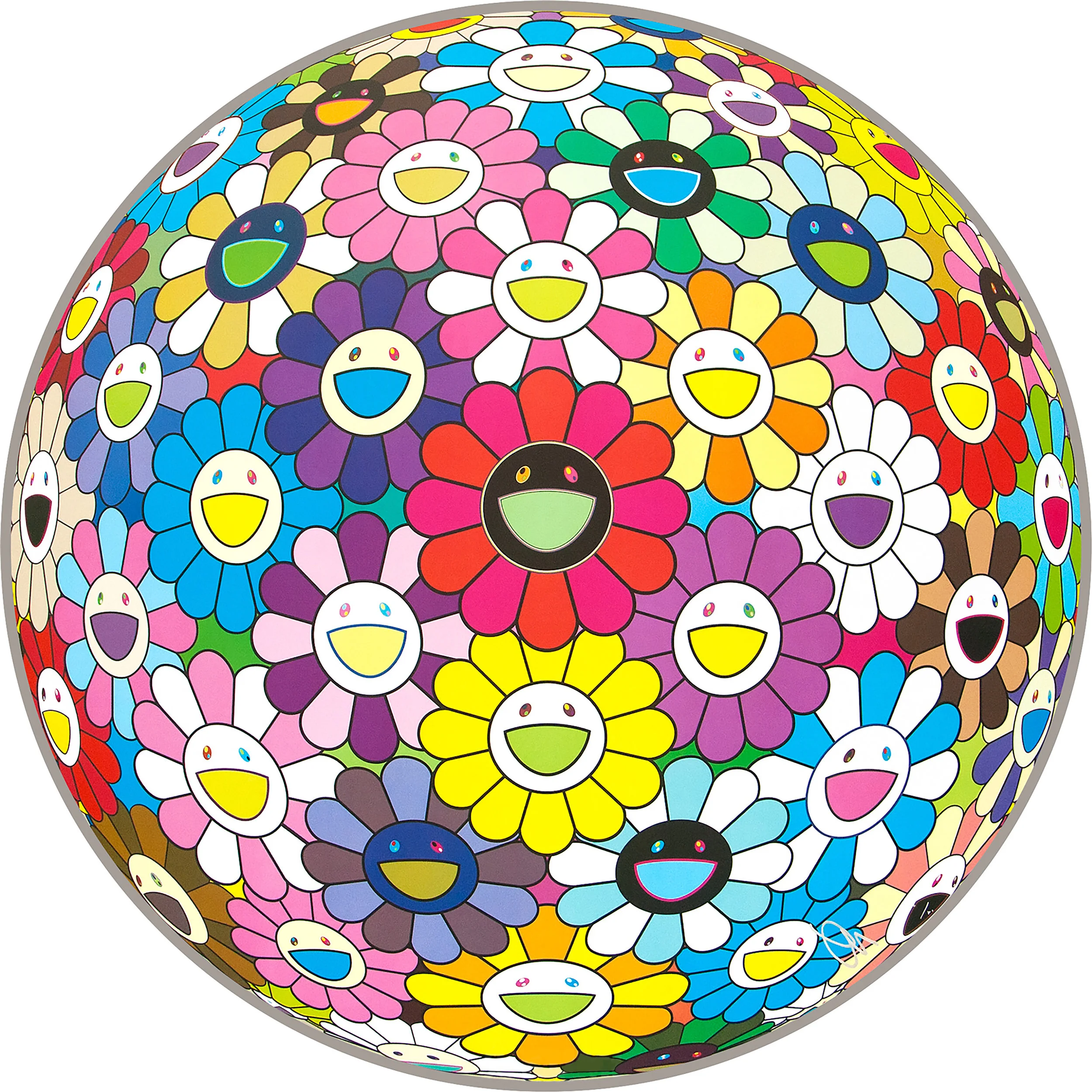 149. Flowerball Multicolor  - Takashi Murakami