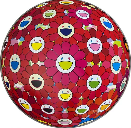 165. Thinking Matter (Red)  - Takashi Murakami