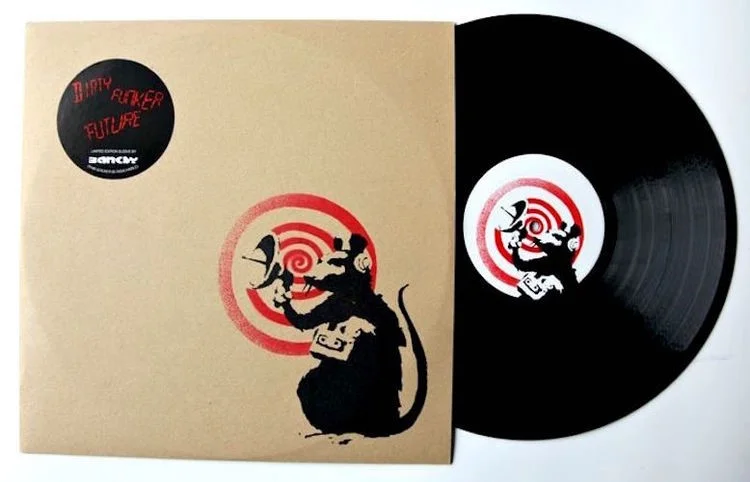 177. Dirty Funker Radar Rat Red/Brown - Banksy