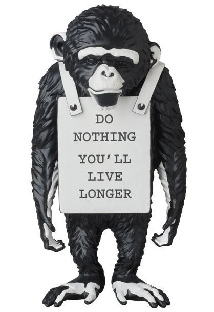182. Monkey Sign - Banksy