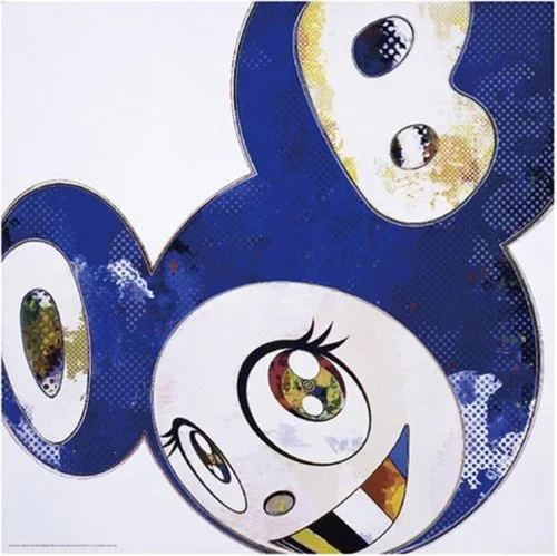 62. And Then x 6 Blue (The Polke Method) - Takashi Murakami