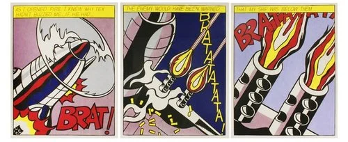 7. As I Opened Fire - Roy Lichtenstein