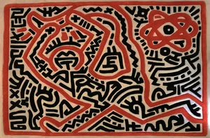 16. Carpet Untitled 1 -  Keith Haring
